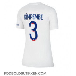Paris Saint-Germain Presnel Kimpembe #3 Tredjetrøje Dame 2022-23 Kortærmet